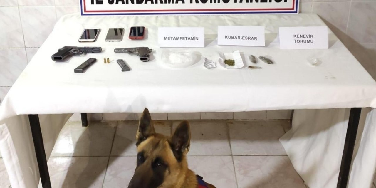 Jandarma Zehir Tacirlerine Geçit Vermiyor: 1 Tutuklama, 1 Adli Kontrol