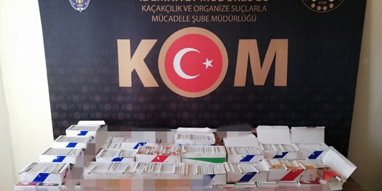Malatya’da 18 Bin Sahte Bandrollü Boş Makaron Ele Geçirildi