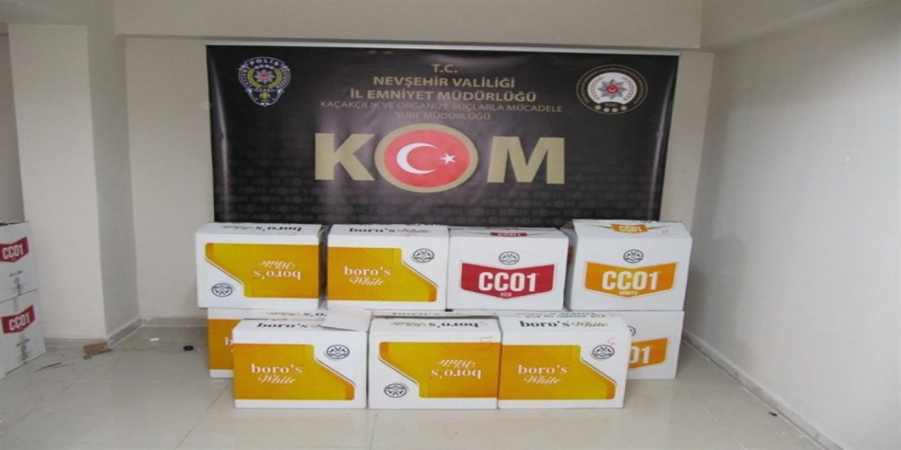 Nevşehir’de 110 Bin Adet Boş Makaron Ele Geçirildi