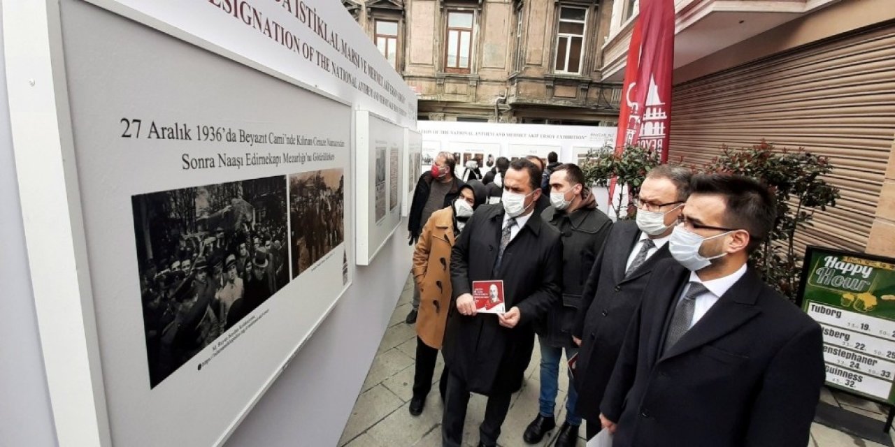Beyoğlu’nda İ̇stiklal Marşı’nın Kabulü Ve Mehmet Akif Sergisi