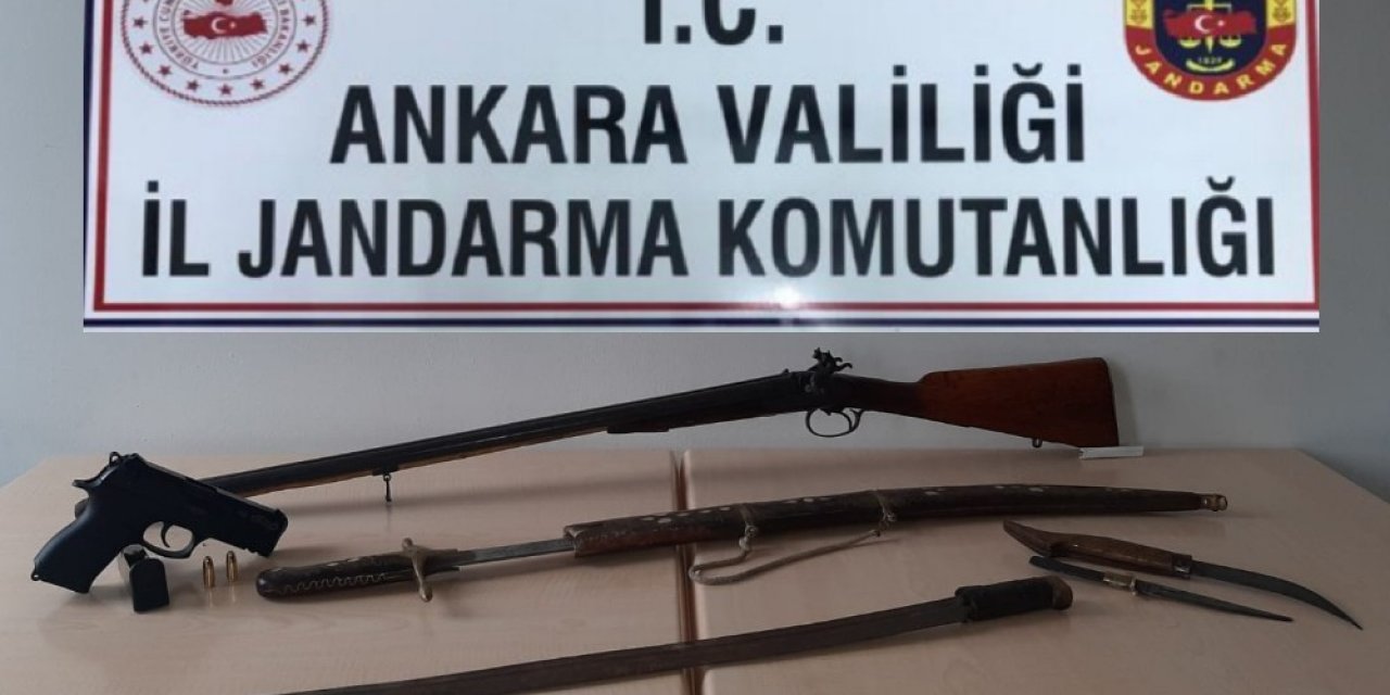 Jandarmadan Silah Kaçakçısına Operasyon: 1 Gözaltı
