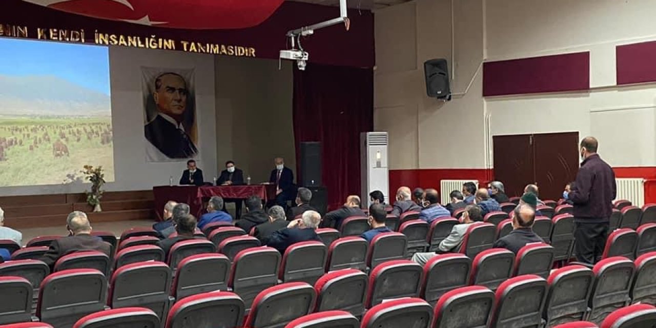 Güroymak’ta ‘manda Sütü Ve Süt Ürünlerinin Değerlendirilmesi’ Toplantısı