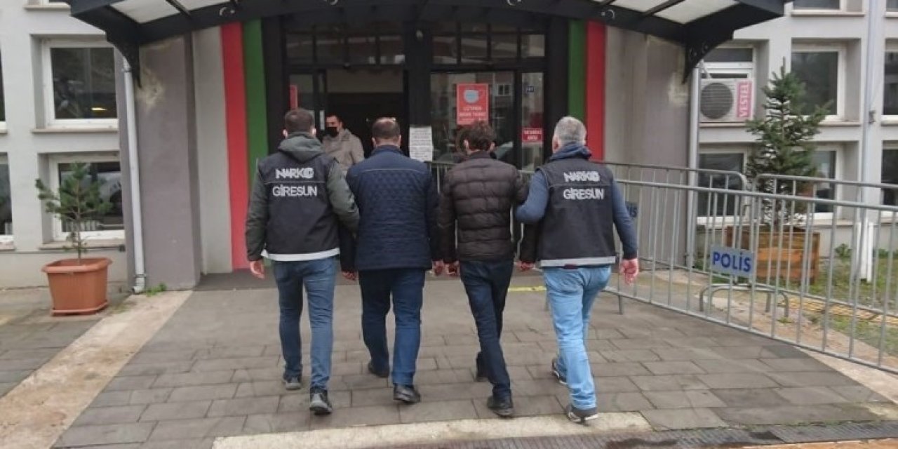 Giresun’da Uyuşturucu Madde Ticaretinden 1 Kişi Tutuklandı