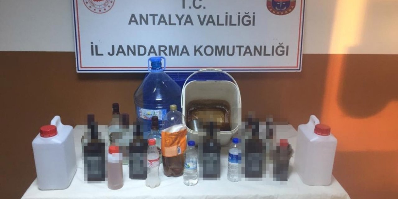Serik’te Kaçak Ve Sahte Alkol Operasyonu: 2 Gözaltı