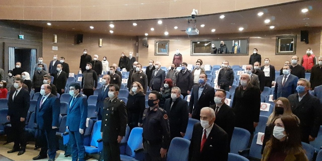 Çaycuma’da İ̇stiklal Marşı’nın Kabulü Ve Mehmet Akif Ersoy’u Andı