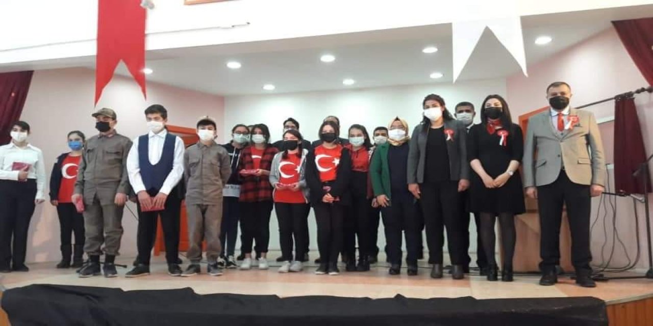 İ̇stiklal Marşı’nın Kabulünün 100. Yıldönümü Tomarza’da Kutlandı