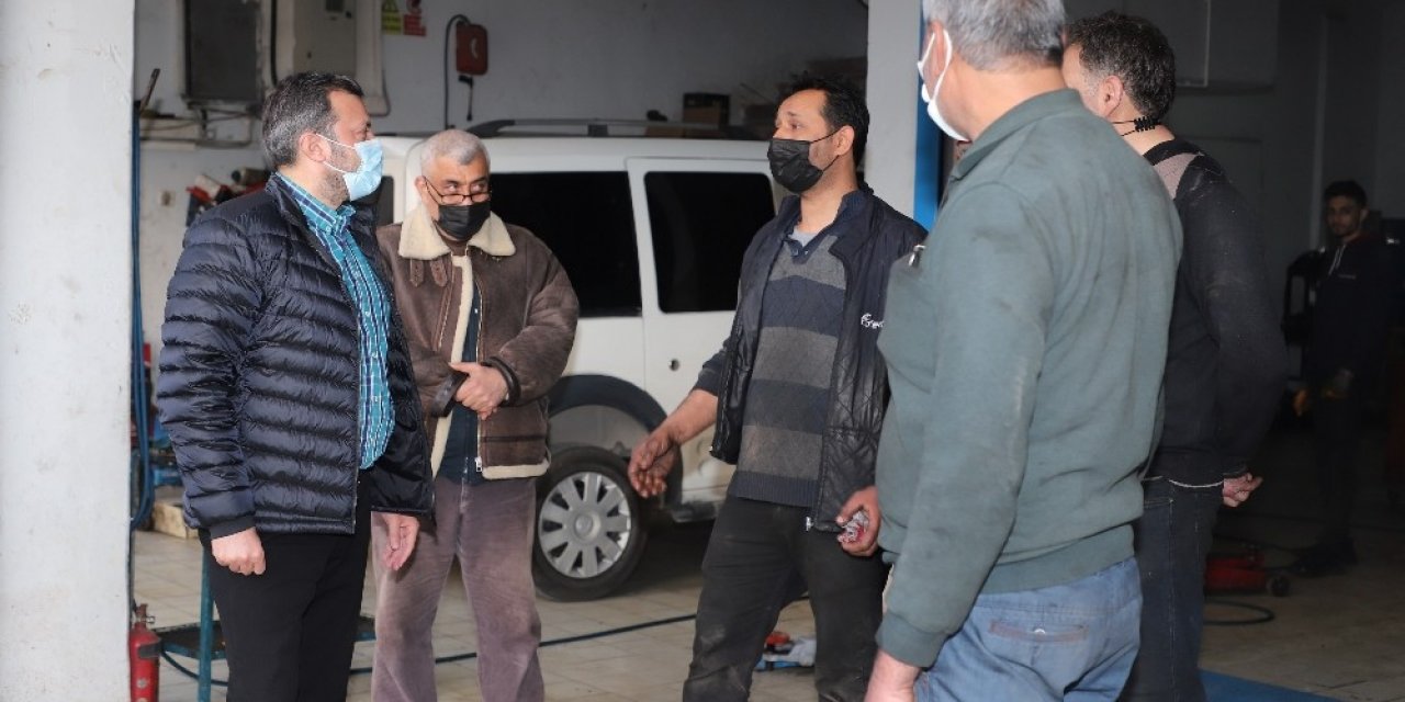 Başkan Kocaispir Çalışmaları Denetledi