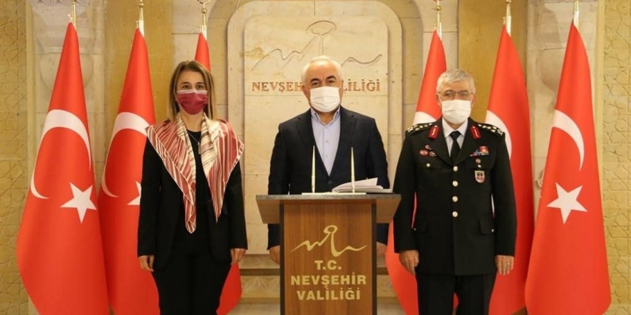 İ̇çişleri Bakan Yardımcısı Ersoy Ve Jandarma Genel Komutanı, Vali Becel’i Ziyaret Etti