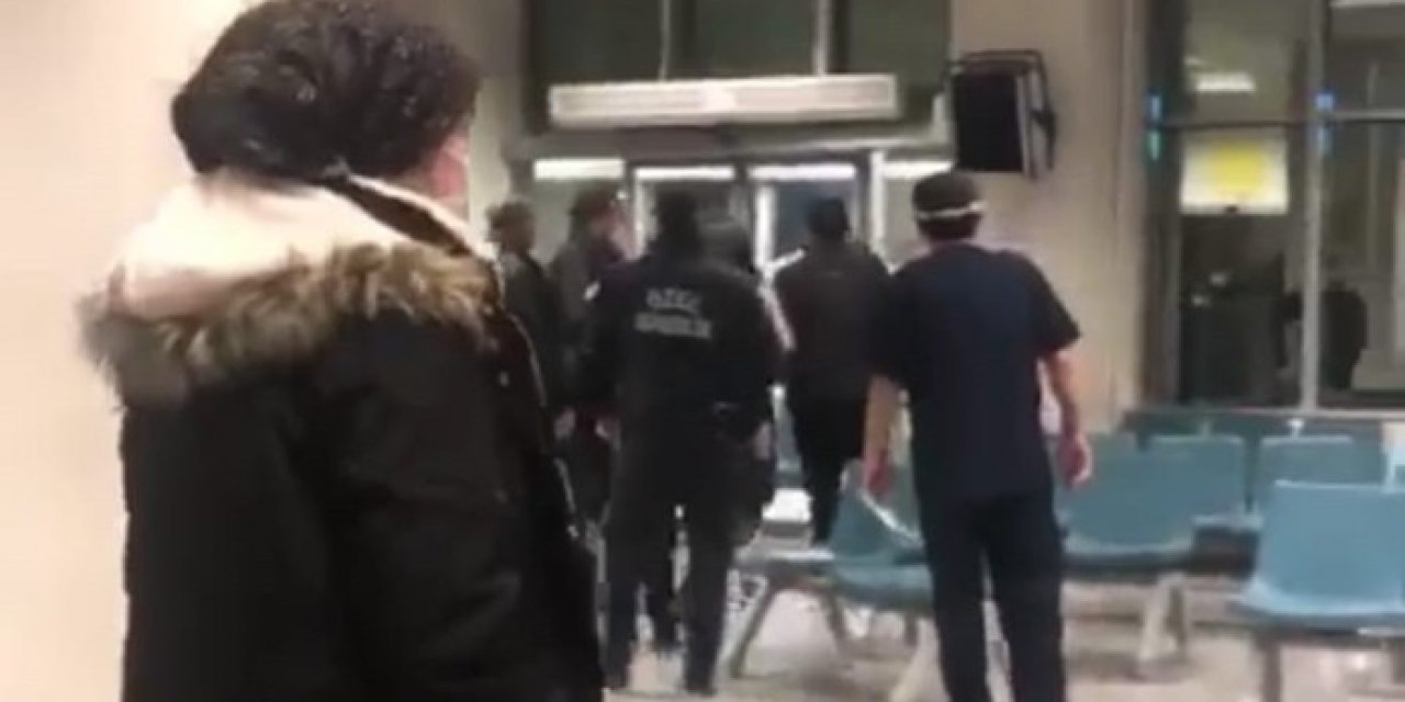 Hasta Yakını İle Sağlık Çalışanı Arasındaki Tartışma Anbean Kameralara Yansıdı