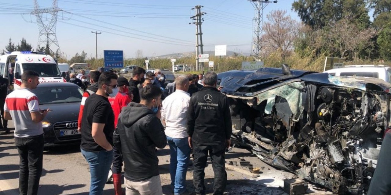 Mersin’de Zincirleme Kaza: 4 Yaralı