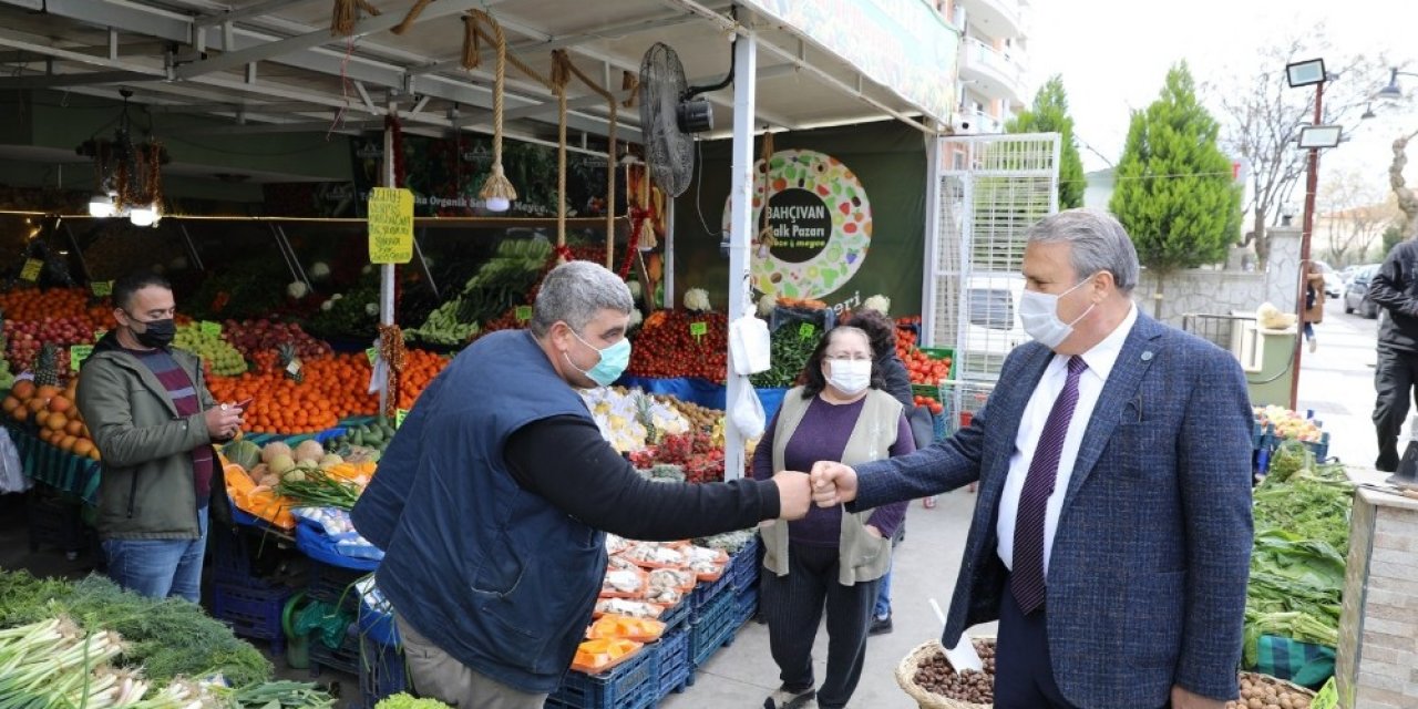 Başkan Çerçi Esnaf Ziyareti Yaptı