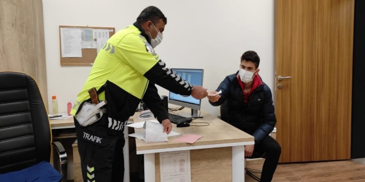 Trafiği Tehlikeye Atan Sürücüye Cezai İşlem