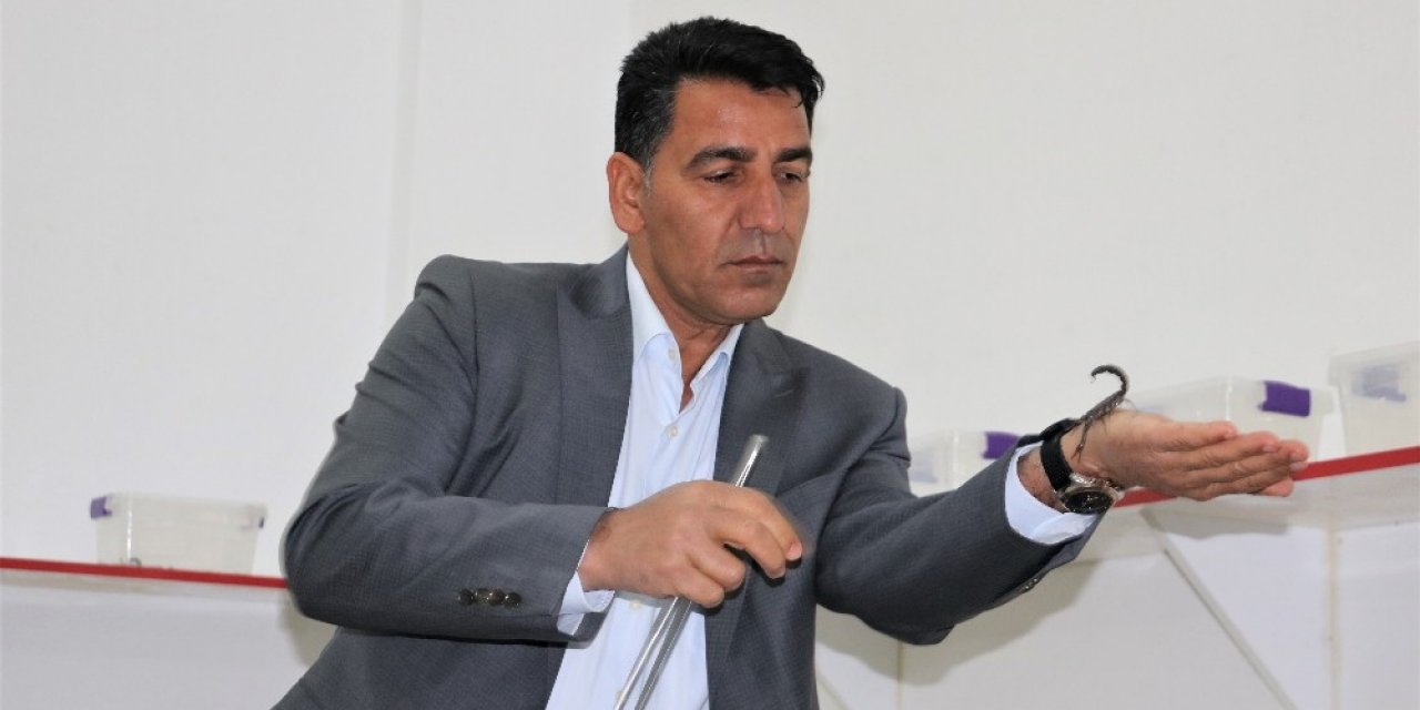 Şanlıurfalı “akrep Ali” 10 Yaşından Beri Kara Akreplerle Yaşıyor