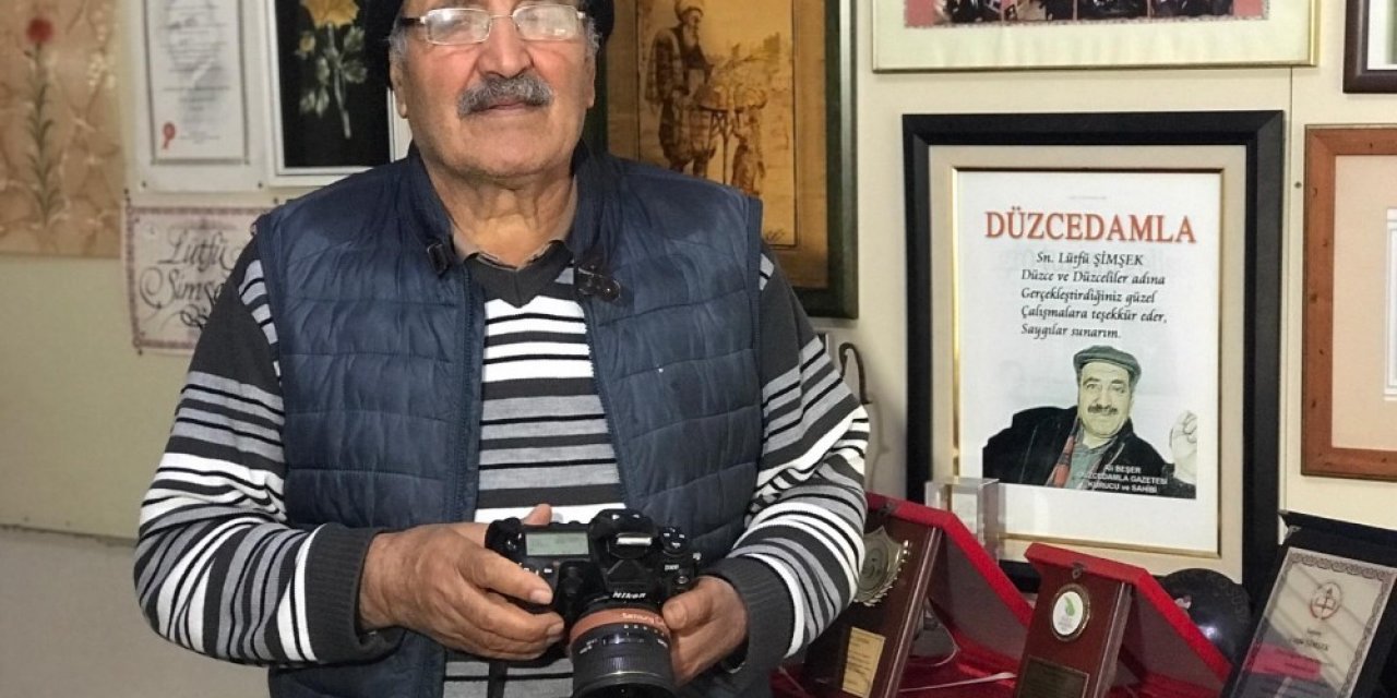60 Yıldır Düzce’yi Fotoğraflara Taşıyor
