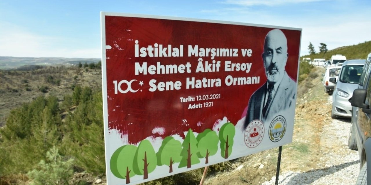 Manisa’da 1921 Adet Fidan Dikildi