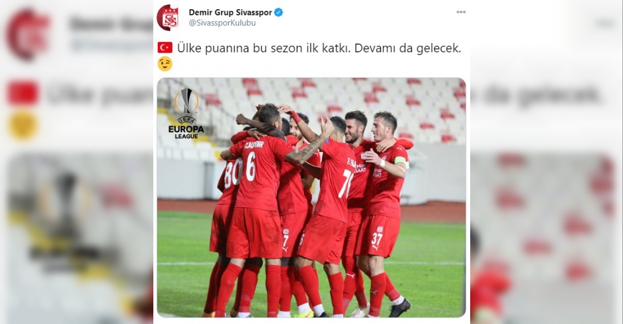 Sivasspor’dan iddialı paylaşım!