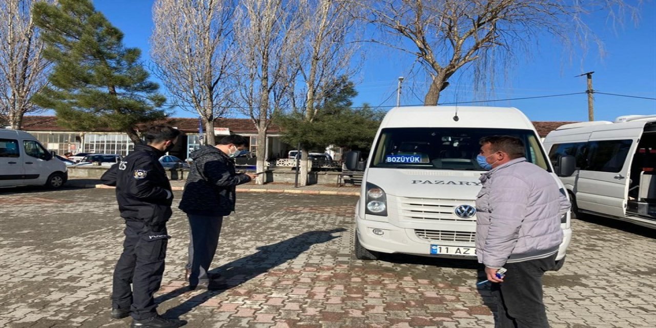 Pazaryeri’nde Konovirüs Denetimi