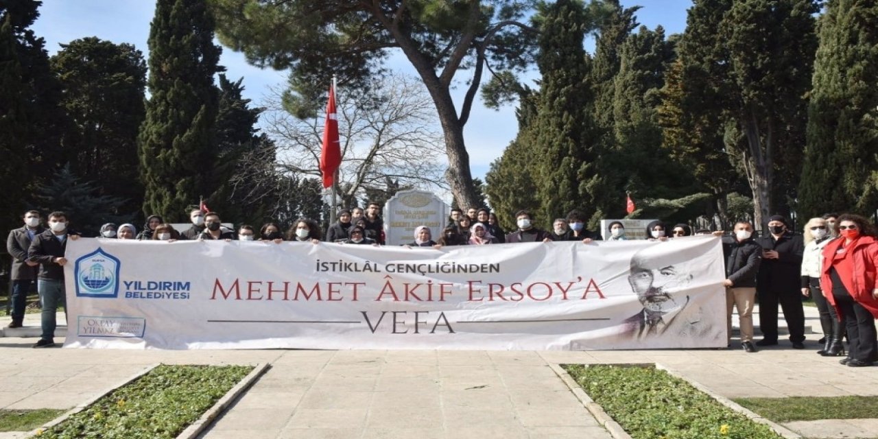 Yıldırım’dan Mehmet Akif Ersoy’a Vefa