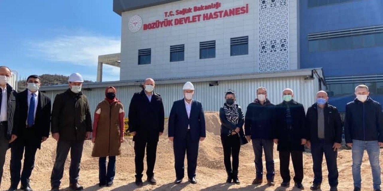 Bakan Yardımcısı Eldemir, Bozüyük’teki Sağlık Yatırımlarını İnceledi