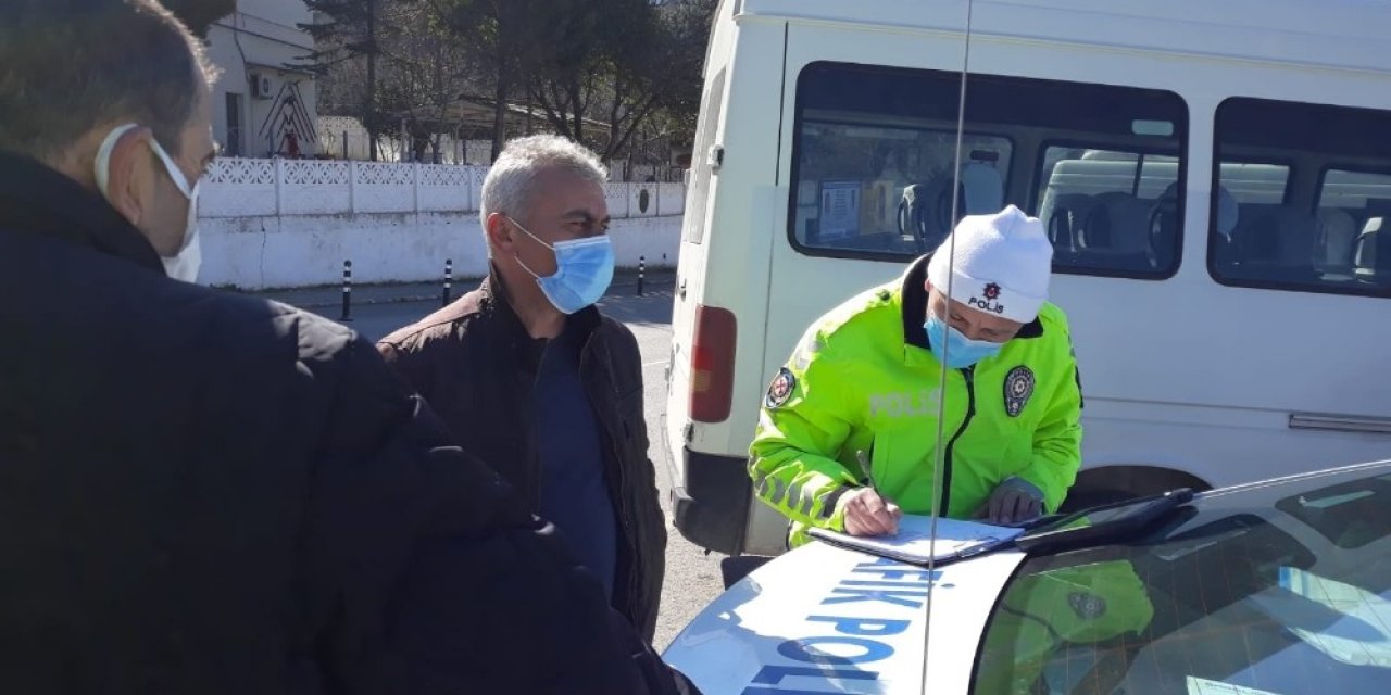 Düzce’de Toplu Taşıma Araçları Denetlendi