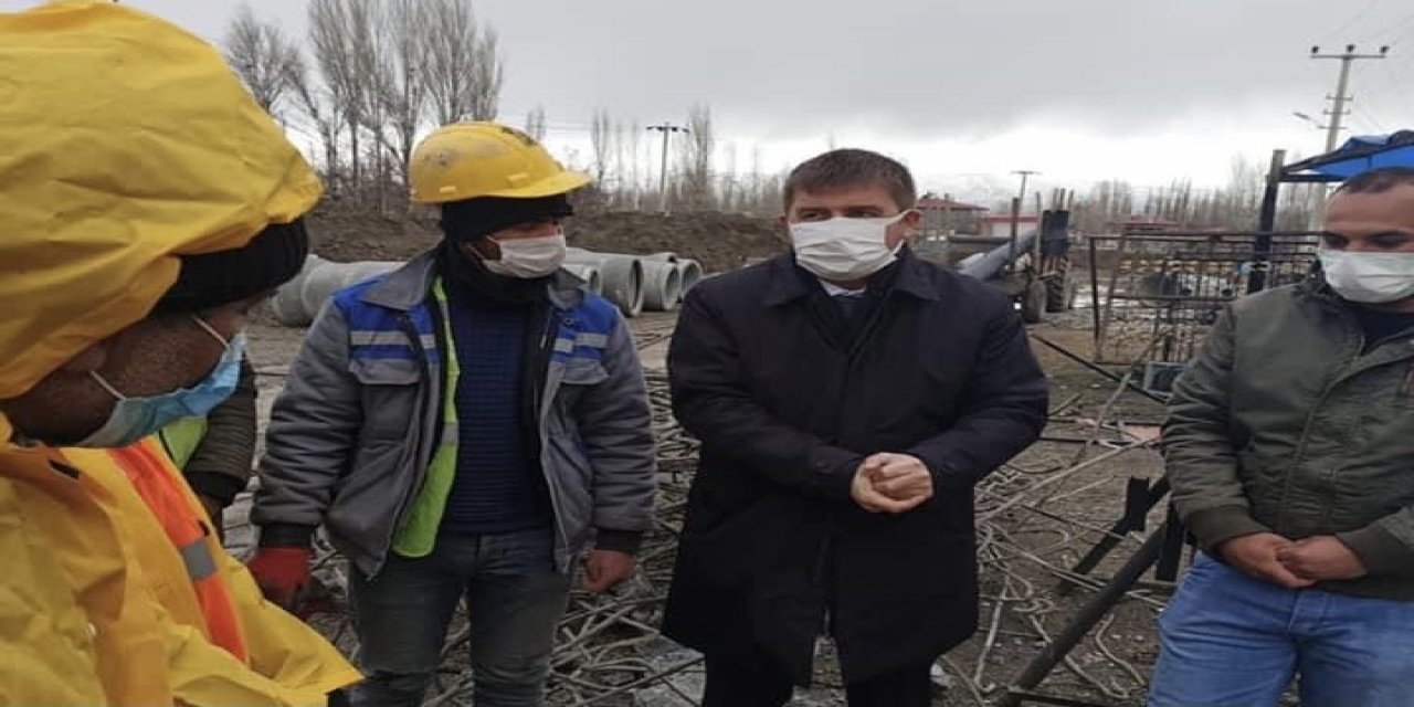 Vali Sarıibrahim Saha Denetiminde