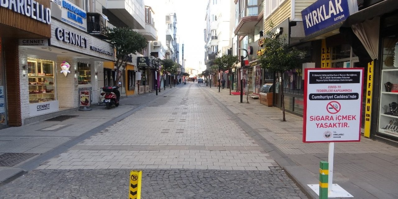 Kırklareli’de Korona Sessizliği