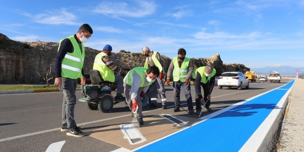 Kepez’e 10 Kilometrelik Kesintisiz Bisiklet Yolu