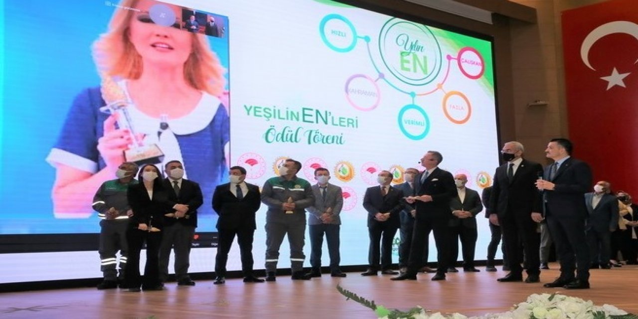 Bolu’ya “yeşilin En”leri 2020 Ödül Töreninde İki Ödül