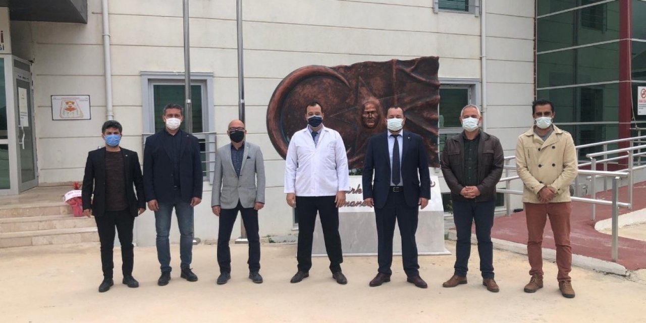 Mhp Datça İ̇lçe Yönetimi Sağlık Çalışanlarını Unutmadı