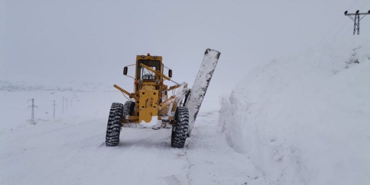 Erzurum’un Kar Çilesi Bitmiyor