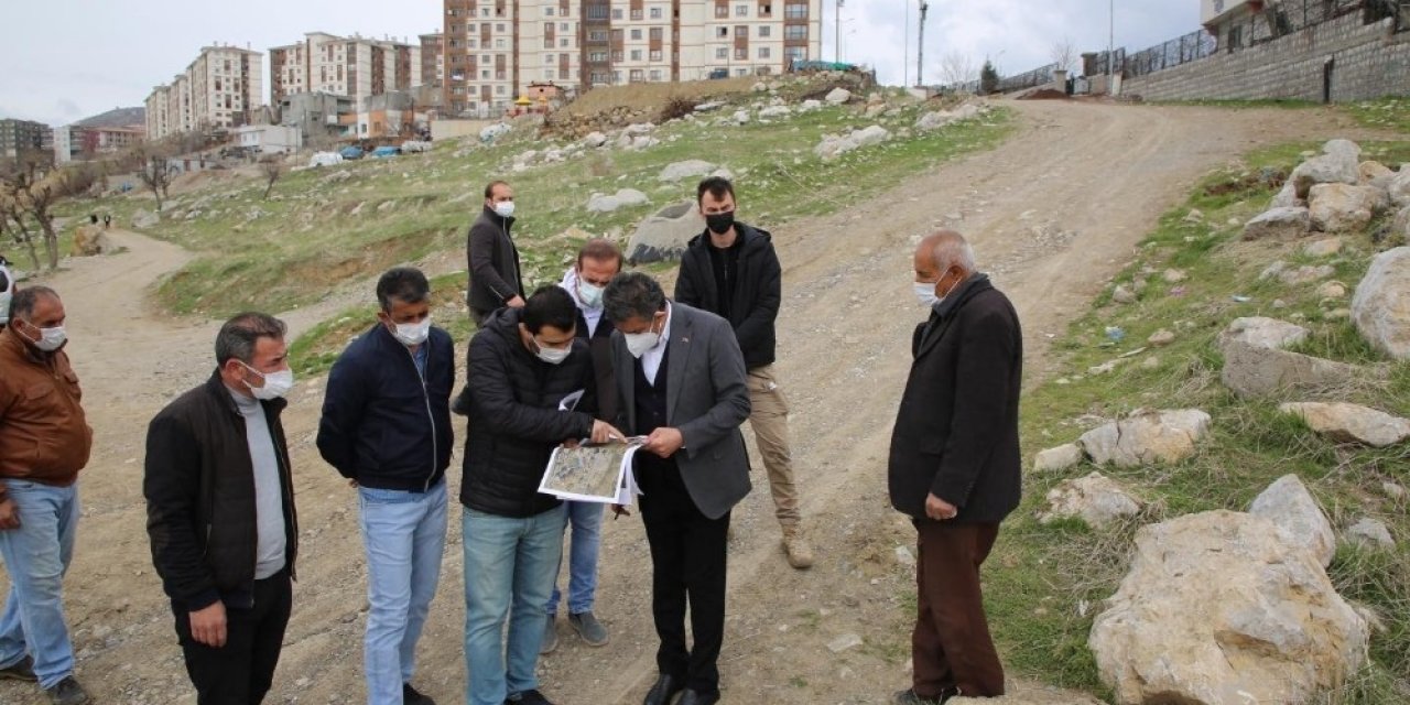 Şırnak Belediye Başkanı Yarka, Devam Eden Çalışmaları İnceledi