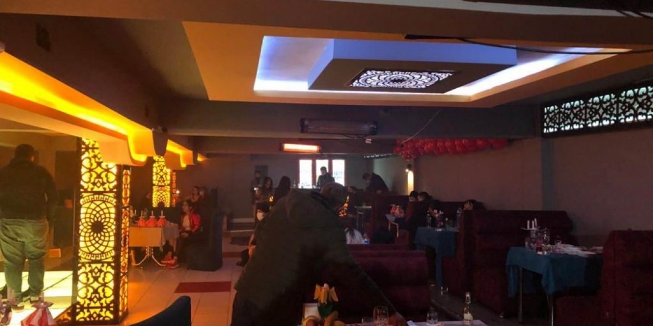 Konya’da Yasak Dinlemeyen Ruhsatsız Eğlence Mekanları Yine Basıldı
