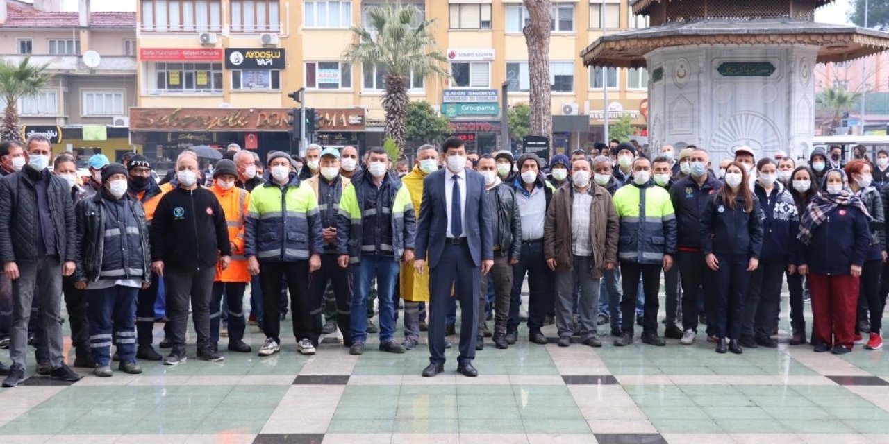 Personelinden Başkan Özcan’a Zam Teşekkürü