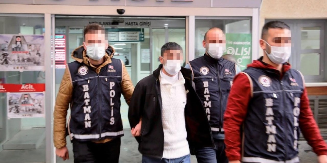 Batman’da 21 Yıl 5 Ay Kesinleşmiş Hapis Cezası Bulunan Suç Makinası Yakalandı