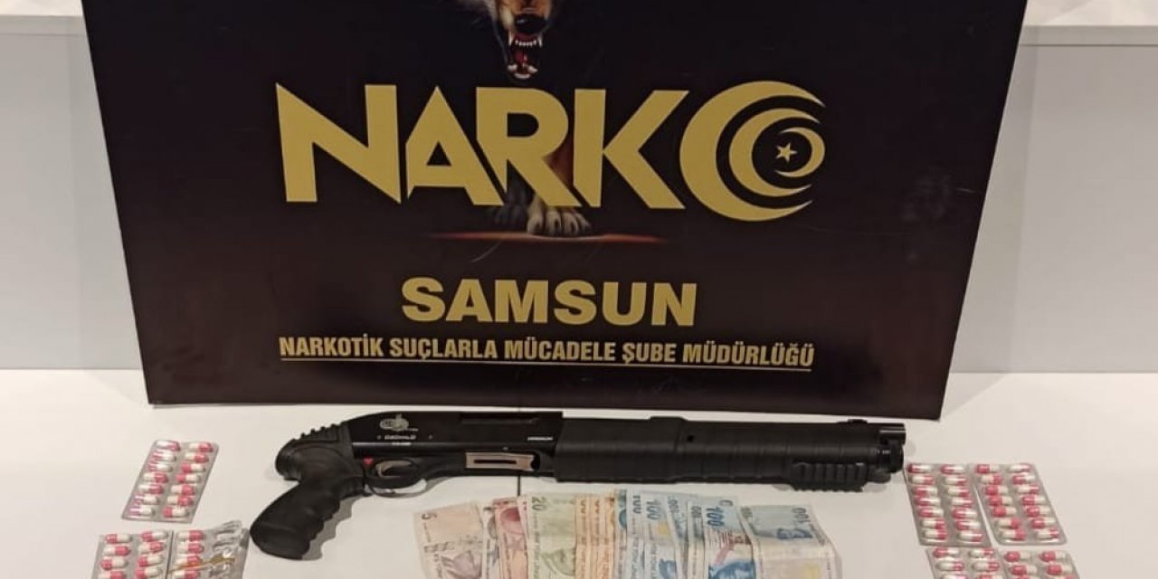 Samsun’da 273 Adet Sentetik Eczayla Yakalanan Şahıs Adliyede