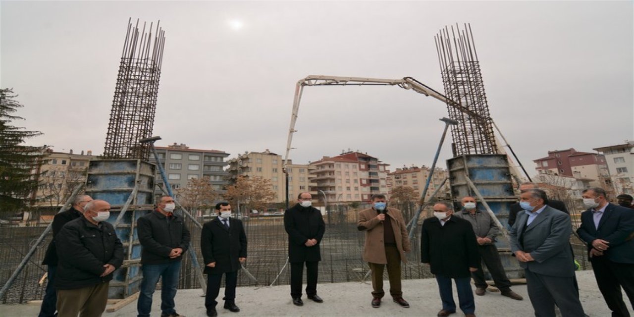 Sandıklı’da Merkez Camisi’nin Temeli Atıldı