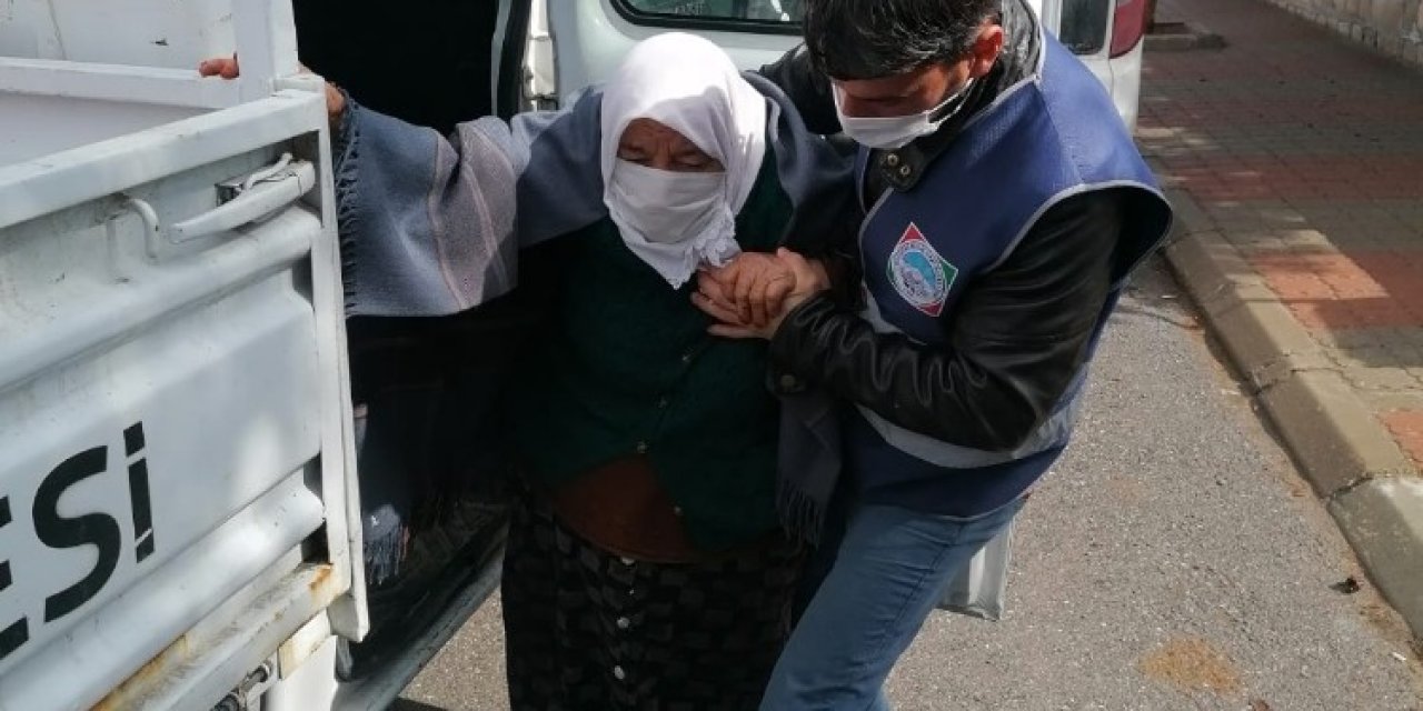 Melikgazi’de Zabıta Ekiplerinden Örnek Davranış