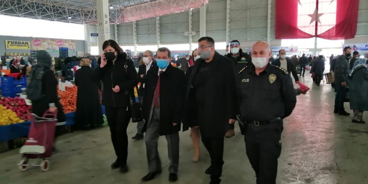 Çan’da Artan Vakaların Ardından Pazar Yeri Denetimleri Arttırıldı