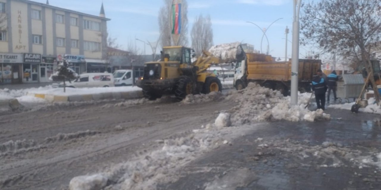 Bahar Mevsiminde Karla Mücadele Çalışması