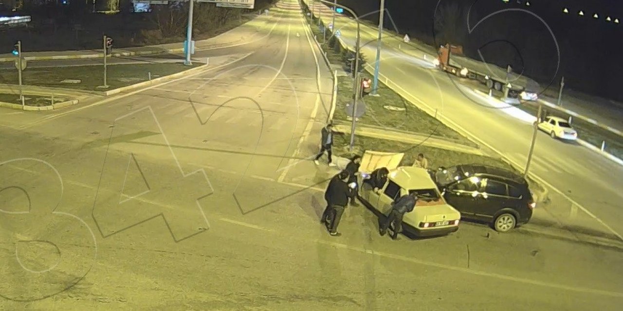 Tokat’taki Kazalar, Mobese Kameralarına Yansıdı