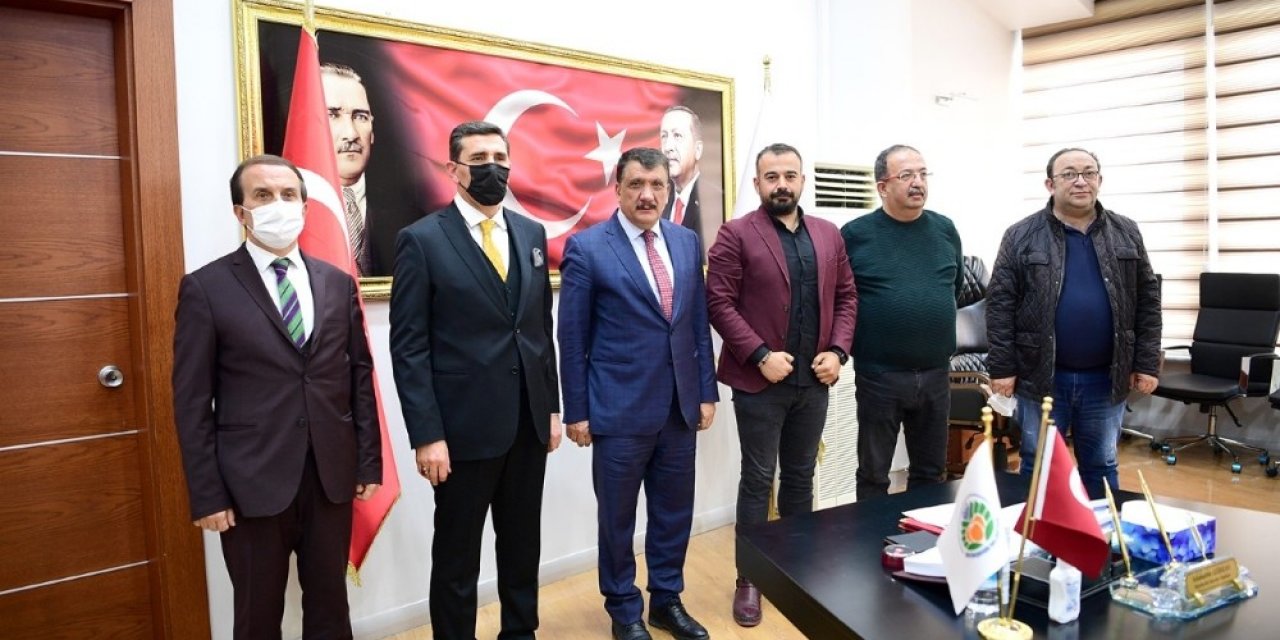 Magtad’tan Başkan Gürkan’a Ziyaret
