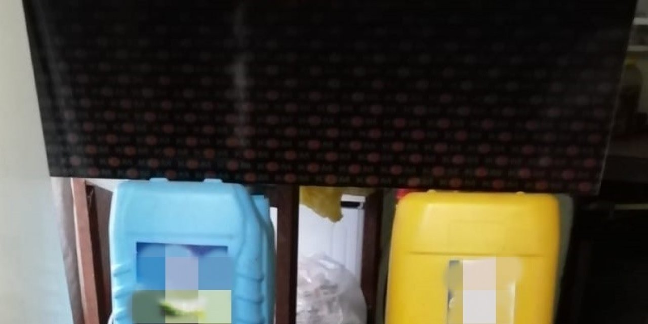 Malatya’da 400 Litre Kaçak İçki Ele Geçirildi