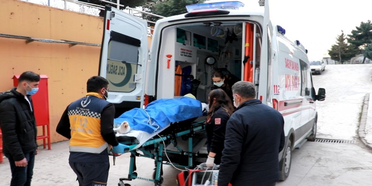 Kozalak Toplarken Yüksek Gerilim Hattına Değince Ağır Yaralandı