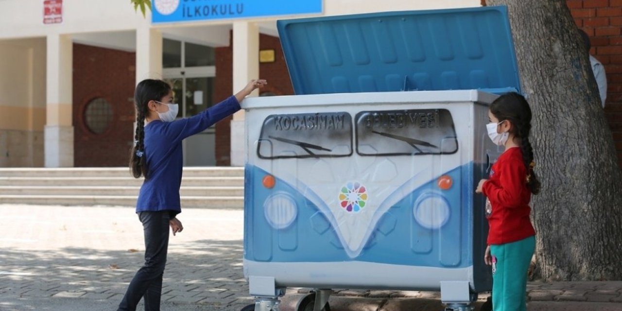 Kocasinanlı, Sevimli Çöp Konteynerlerini Çok Sevdi