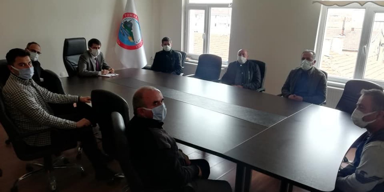 Tomarza’ya Sanayi Odası Kooperatifi Kurulması İçin İlk Adım Atıldı