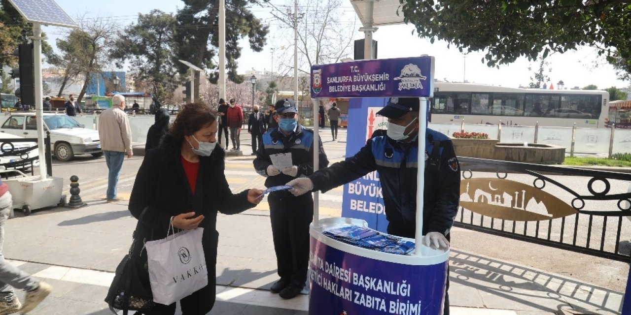 Şanlıurfa’da Zabıtadan “bilinçli Tüketici Ol Broşürü”
