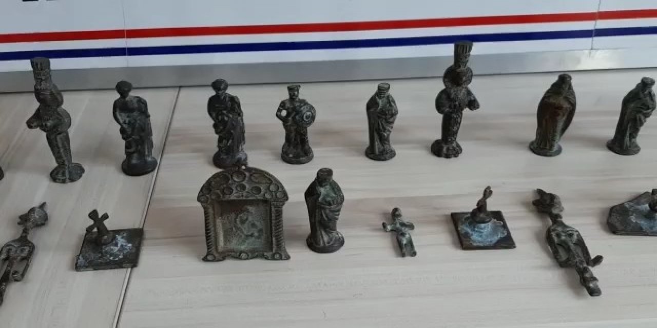 Bursa’da 3 Tarihî Eser Kaçakçısına Suçüstü
