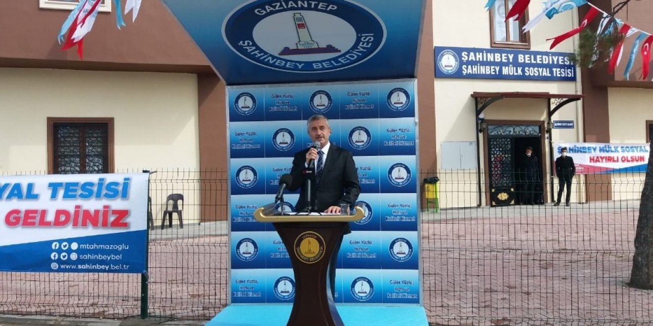 Şahinbey’den Mülk Mahallesine Sosyal Tesis