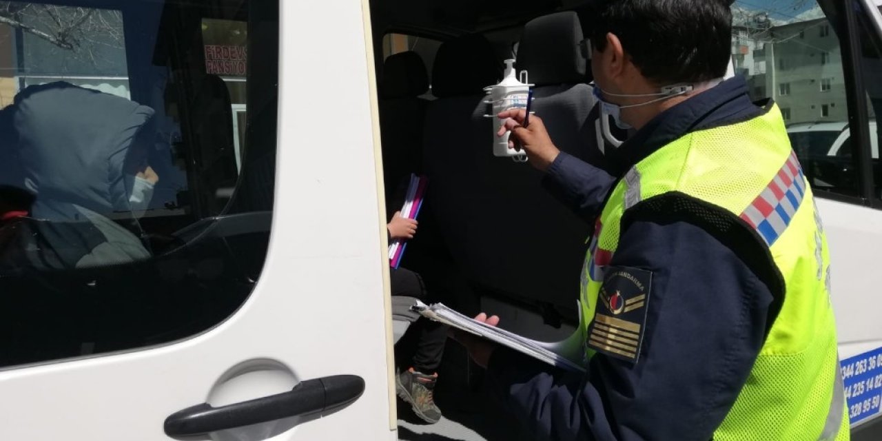 Kahramanmaraş’ta Okul Servis Araçları Denetlendi