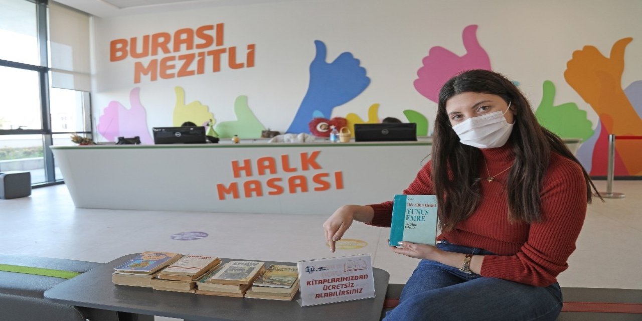 Mezitli’de Ücretsiz Kitap Alışverişi